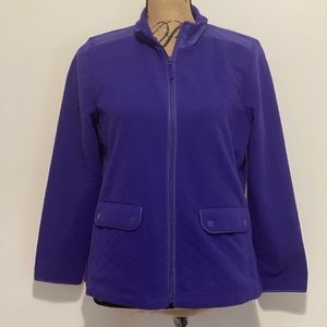Quilted Talbots Fleece. Brand New!